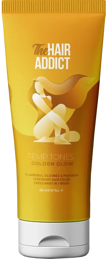 ملون مؤقت للشعر تيمب تونزمن هير اديكت، جولدن جلو، 88مل