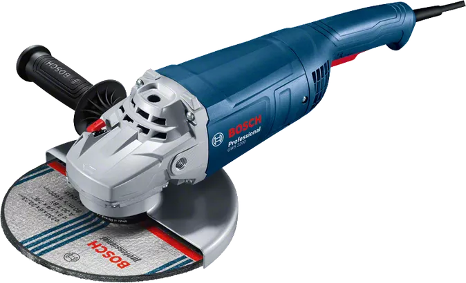 Bosch Angle Grinder and Cut-Off, 2200W, 9", GWS-2200