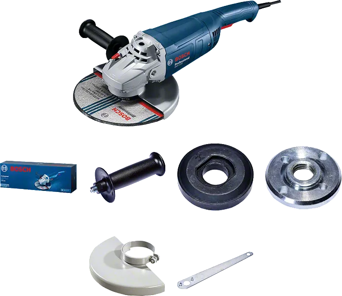 Bosch Angle Grinder and Cut-Off, 2200W, 9", GWS-2200