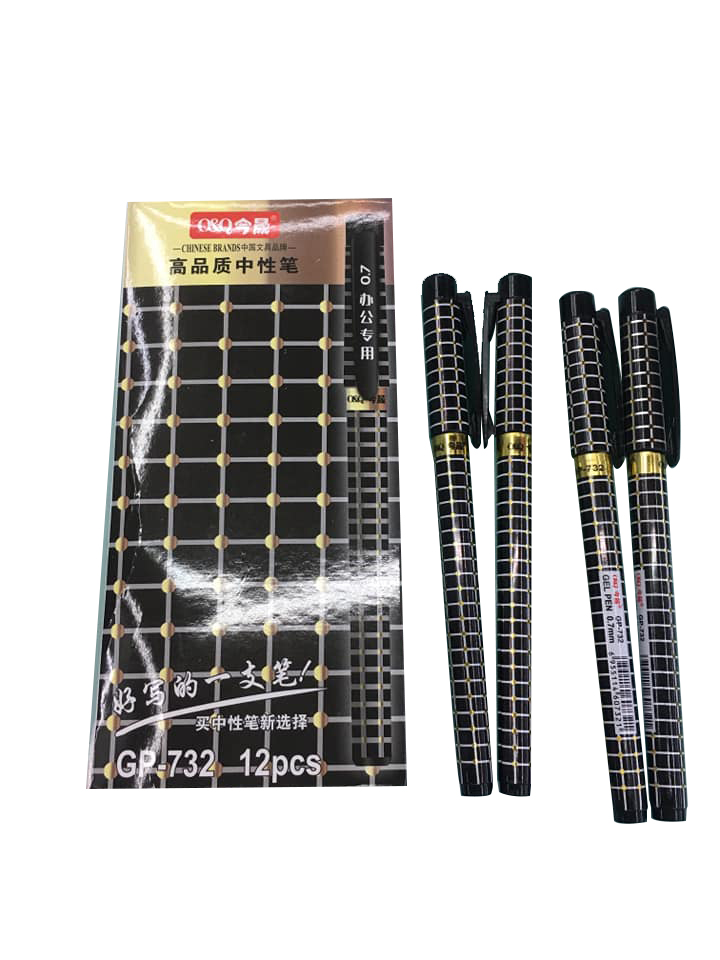 قلم حبر جاف أو آند كيو، 0.7 ملم، أزرق، GP.732