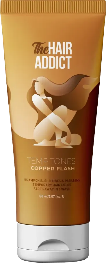 ملون مؤقت للشعر تيمب تونزمن هير اديكت، كوبر فلاش ، 88مل