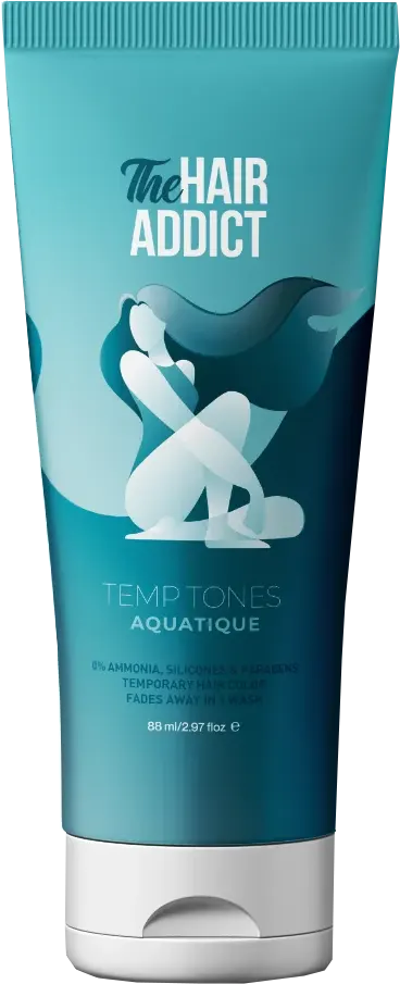 ملون مؤقت للشعر تيمب تونزمن هير اديكت، اكواتيك، 88مل
