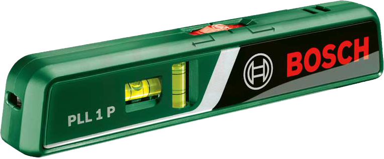 ميزان مياه مع ليزر من بوش ، خط احمر ، 1 خط ،  PLL-1-P