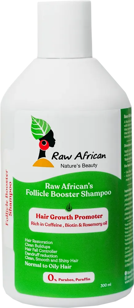 شامبو فوليكل بوستر لتقوية بصيلات الشعر من رو افريكان، 300 مل