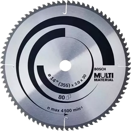 اسطوانة منشار قص معدن بوش ، 14 بوصة ، 80 سن ، 642.212