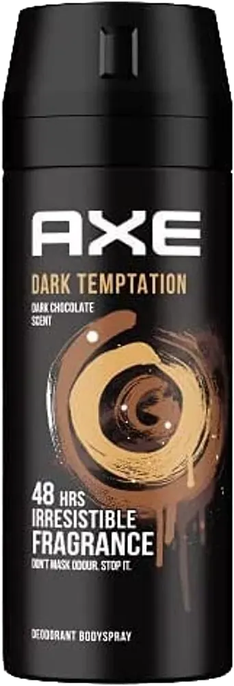 سبراي الجسم دارك تيمبتيشن للرجال من اكس، 150 مل