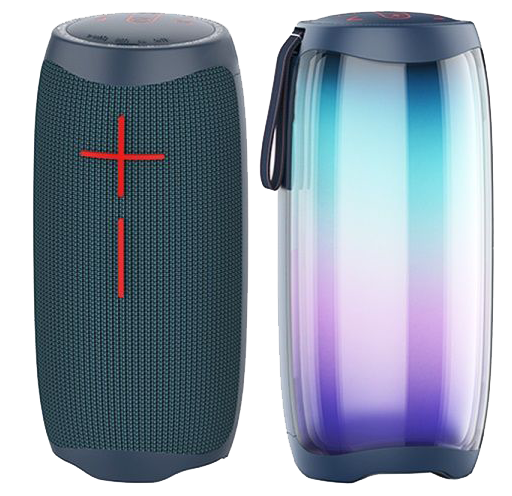 سماعة ويوو P40  ثاندر لاسلكية محمولة ، بلوتوث ، مقاومة للماء ، بطارية 3000 ملي امبير ، أزرق غامق