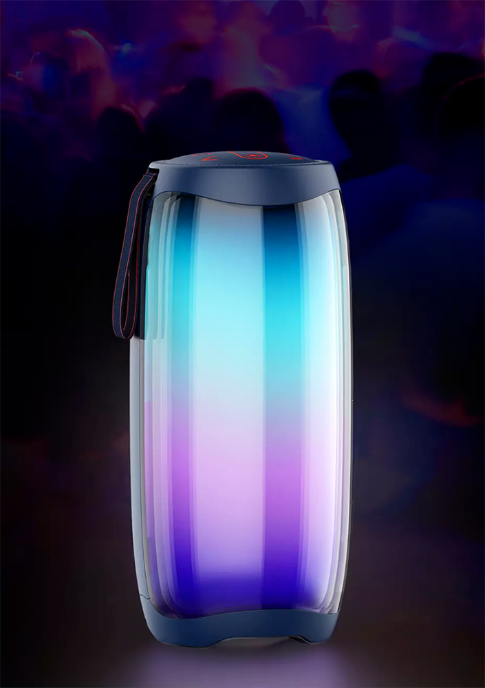 سماعة ويوو P40  ثاندر لاسلكية محمولة ، بلوتوث ، مقاومة للماء ، بطارية 3000 ملي امبير ، أزرق غامق