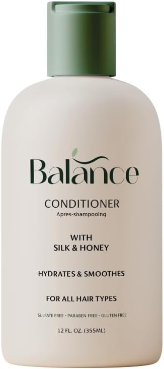 بلسم بالحرير والعسل لجميع انواع الشعر من بالنس، 355 مل