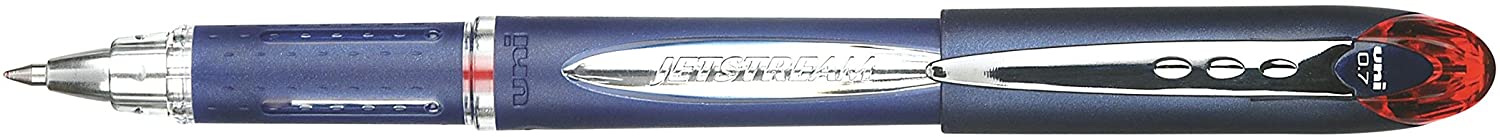 قلم حبر جاف جت ستريم من يوني بول 0.7 ملم ،أحمر،Sx-217