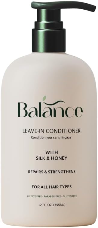 ليف ان بالحرير والعسل لجميع انواع الشعر من بالنس، 355 مل
