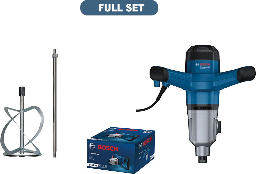 Bosch Paint Mixer, 1400W, 230V, GRW-140