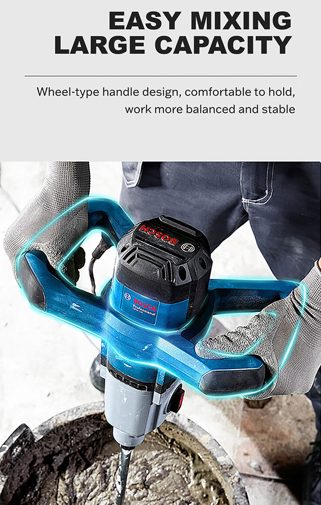 Bosch Paint Mixer, 1400W, 230V, GRW-140