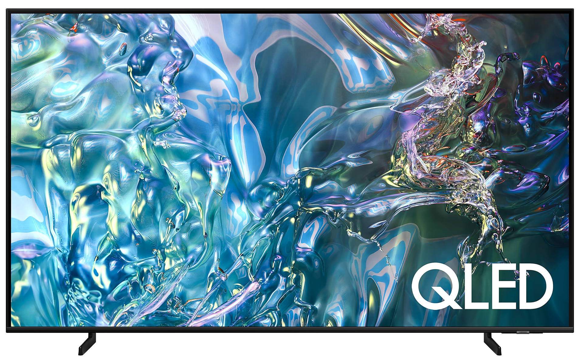 شاشة سامسونج سمارت ، 75 بوصة ، دقة 4K ، شاشة QLED ، تصميم اير سليم ، QA75Q60DAUXEG
