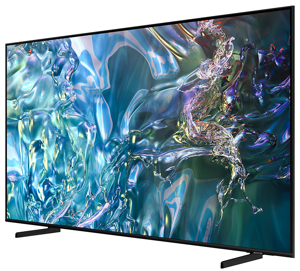 شاشة سامسونج سمارت ، 75 بوصة ، دقة 4K ، شاشة QLED ، تصميم اير سليم ، QA75Q60DAUXEG