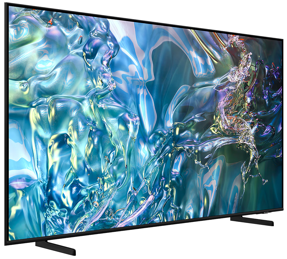 شاشة سامسونج سمارت ، 75 بوصة ، دقة 4K ، شاشة QLED ، تصميم اير سليم ، QA75Q60DAUXEG