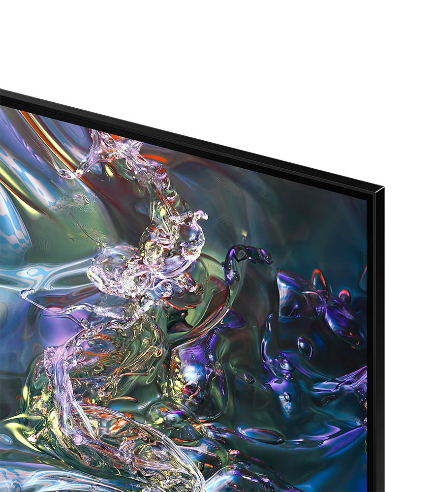 شاشة سامسونج سمارت ، 75 بوصة ، دقة 4K ، شاشة QLED ، تصميم اير سليم ، QA75Q60DAUXEG