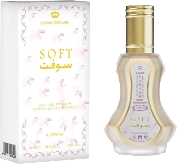 عطر سوفت من الرحاب للنساء او دي برفان، 35 مل