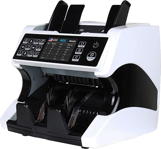 ماكينة عد نقدية ال جي ، عد 10 عملات ، شاشة LCD ، كشف التزوير ، 1 درج ، L-810