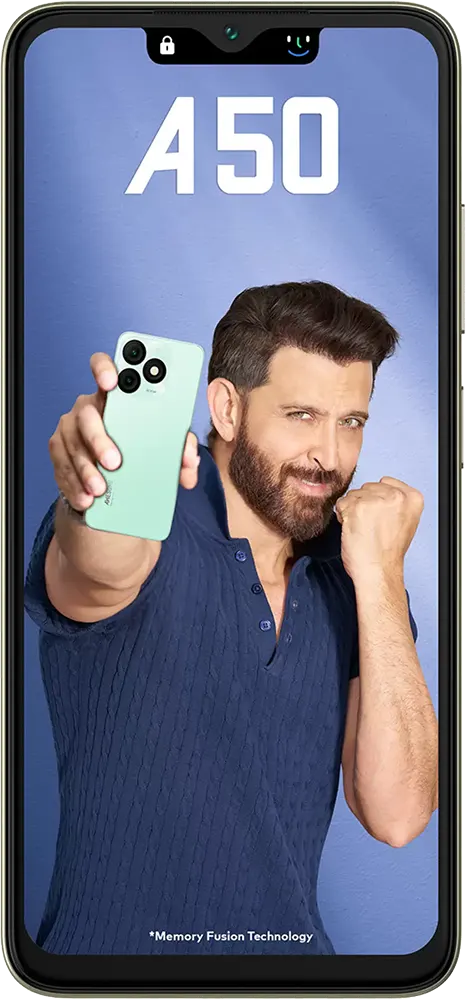 موبايل اي تيل A50 ، ثنائي الشريحة، ذاكرة 128 جيجابايت، رامات 3 جيجابايت، شبكة الجيل الرابع إل تي إي، ذهبي