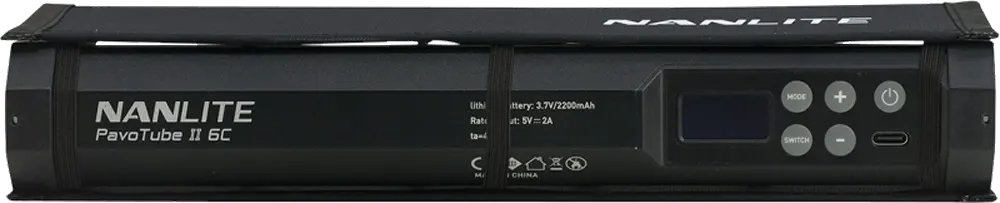 نانلايت Eggcrate لـ بافوتيوب  II 6C، باللون الأسود، EC-PTI6C