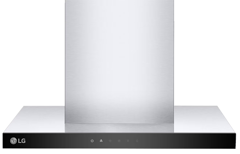 شفاط بلت ان LG حرف تي ، 60 سم ، 4 سرعات ، شاشه ديجيتال زجاج اسود ، ستانلس ستيل ، HC7Z2425S CHINA