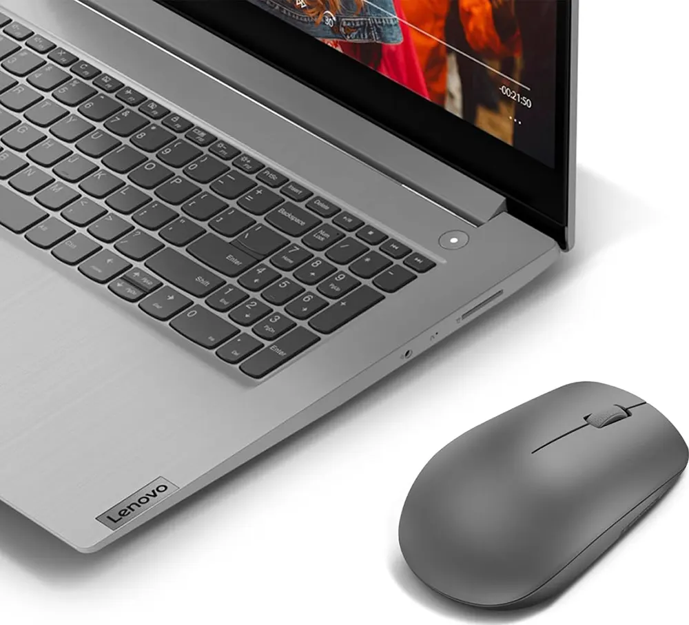 ماوس لاسلكي لينوفو 530، 2.4 جيجا هرتز، 1200 نقطة في البوصة، أسود جرافيت