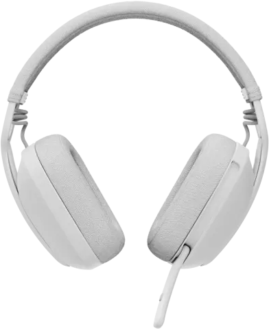 سماعة رأس زون فايب اللاسلكية لوجيتك ، بلوتوث 5.2 ، ميكروفون مزدوج متعدد الاتجاهات ، خاصية الغاء الضوضاء ، أبيض ، ZONE VIBE 100 - 981-001219