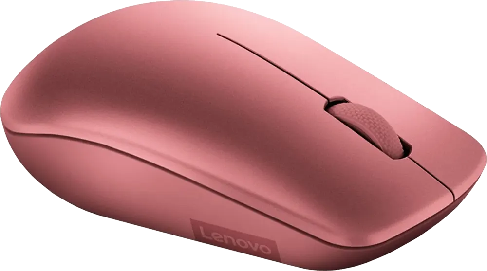 ماوس لاسلكي لينوفو 530، 2.4 جيجا هرتز، 1200 نقطة في البوصة، أحمر