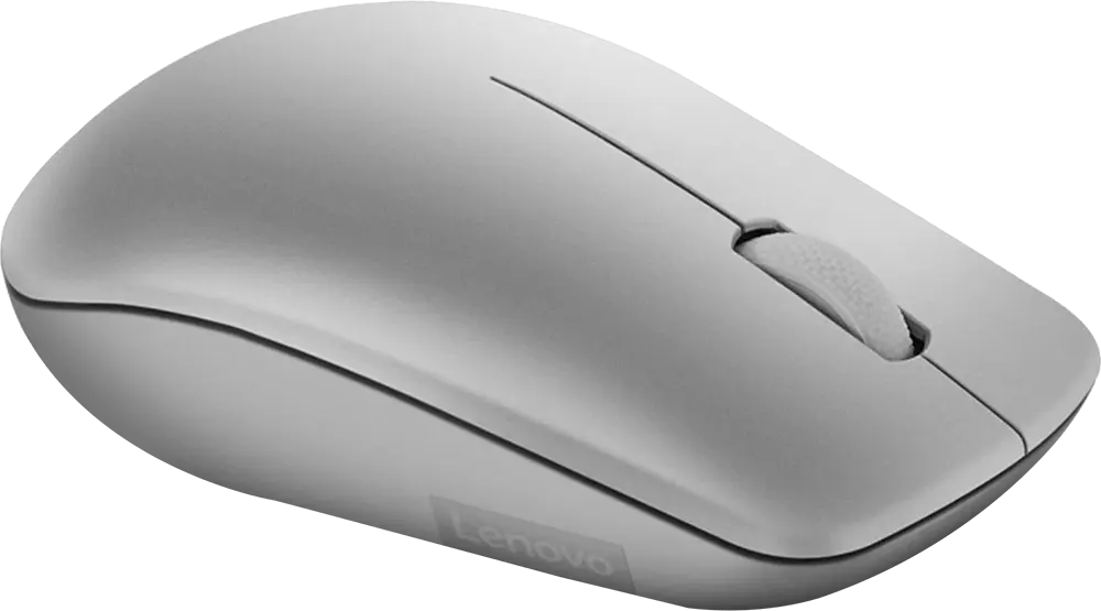 ماوس لاسلكي لينوفو 530، 2.4 جيجا هرتز، 1200 نقطة في البوصة، رمادي بلاتينيوم