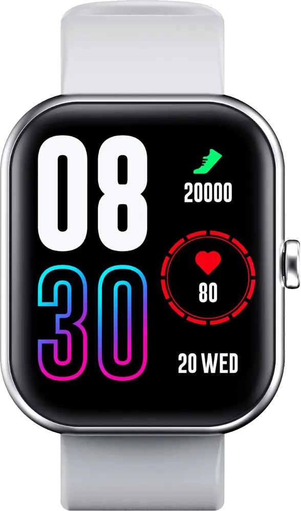 ساعة انفينيكس الذكية XW1، شاشة تعمل باللمس 1.83 بوصة ، بلوتوث ، مقاومة للماء ، 280 مللي أمبير ، فضي