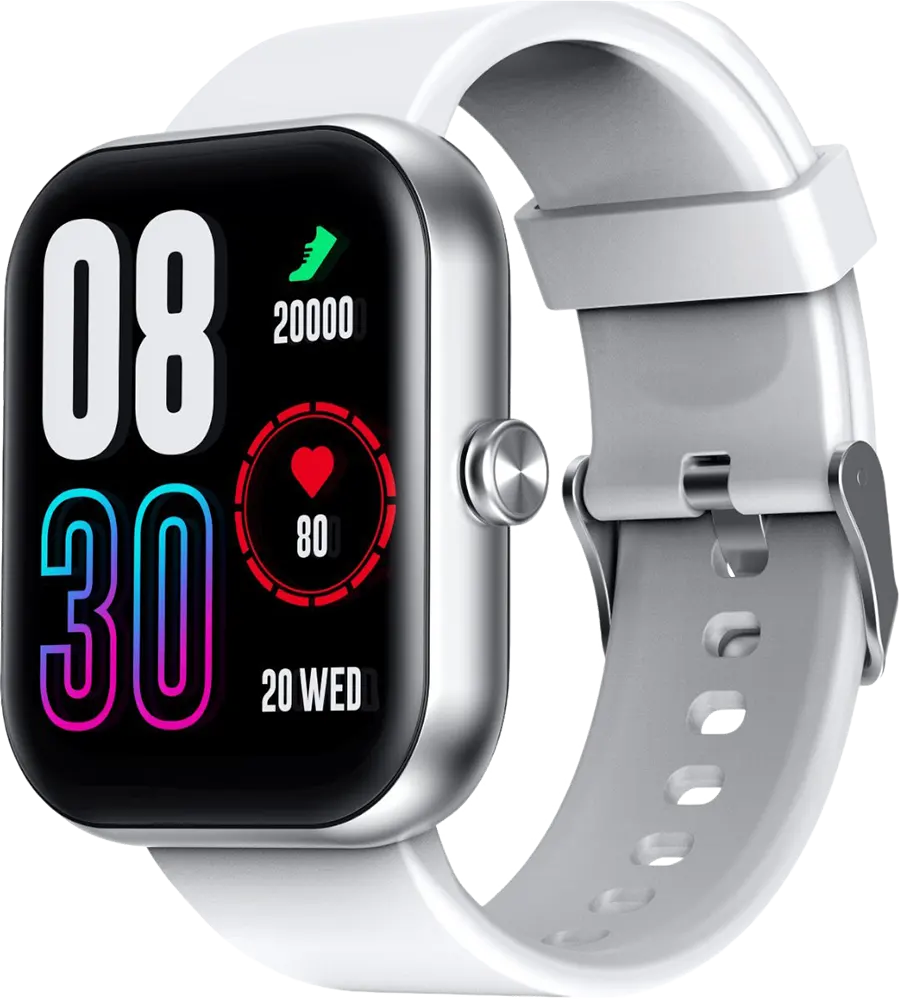 ساعة انفينيكس الذكية XW1، شاشة تعمل باللمس 1.83 بوصة ، بلوتوث ، مقاومة للماء ، 280 مللي أمبير ، فضي