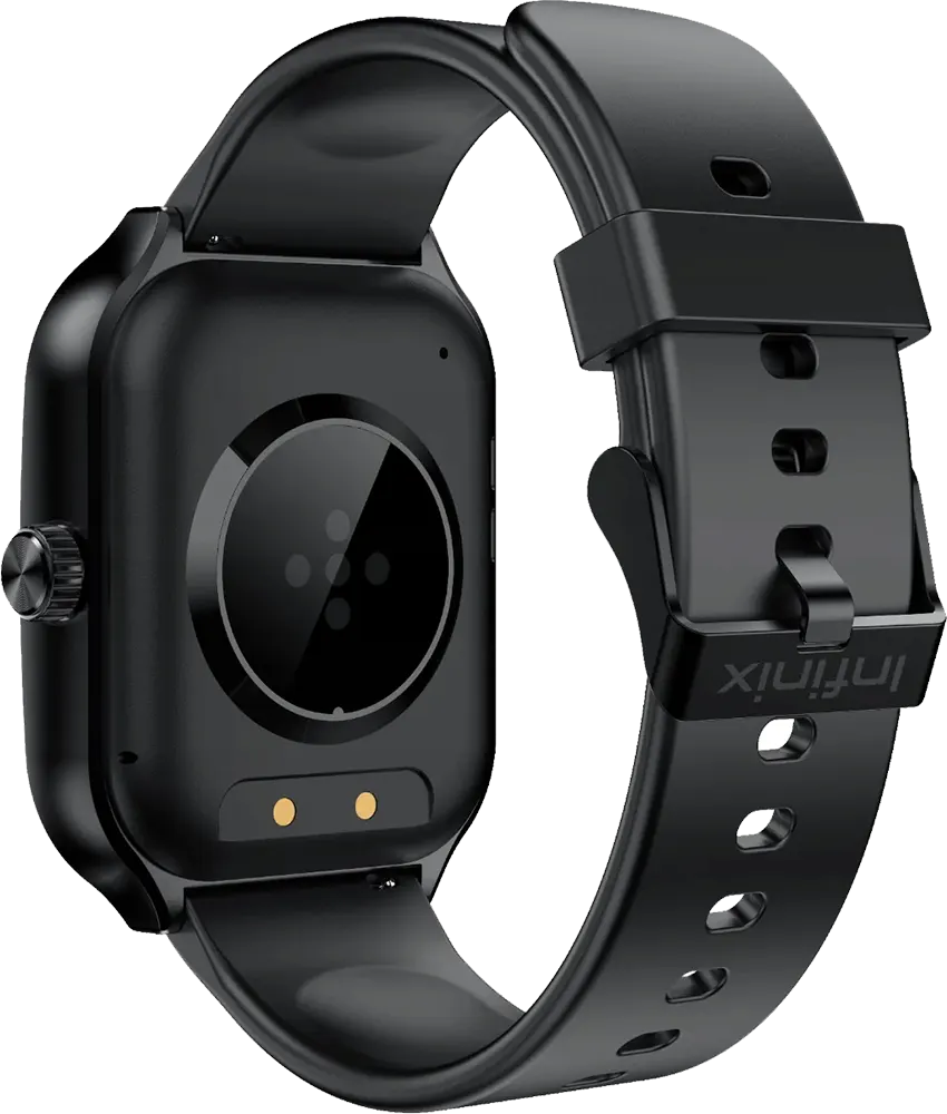 ساعة انفينيكس الذكية XWatch 3 Plus XW3P، شاشة تعمل باللمس 2.13 بوصة ، بلوتوث ، مقاومة للماء ، 300 مللي أمبير ، أسود