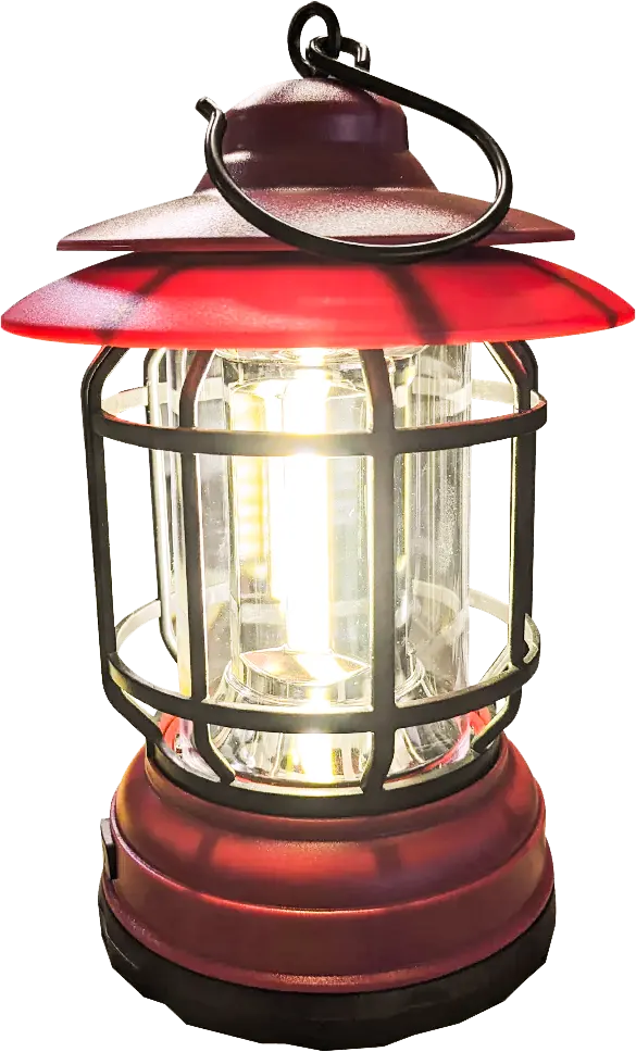 كشاف ليد كامليون، يعمل بالبطاريات، دائري، إضاءة 360 درجة، أحمر، موديل S245