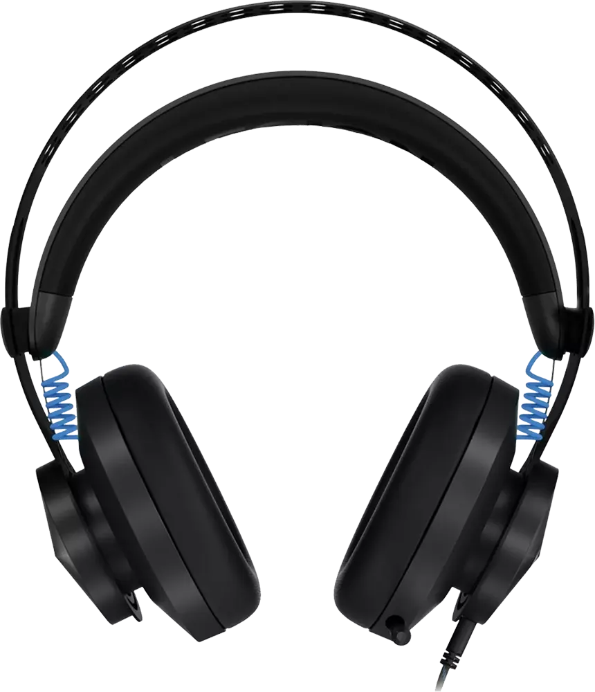 سماعة رأس سلكية للألعاب من لينوفو ليجون H300 ستيريو، مقبس 3.5 ملم، أسود