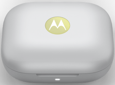 سماعة أذن لاسلكية موتورولا ، بلوتوث 5.3 ، إلغاء الضوضاء النشط ، أخضر فاتح ، XT2443-1