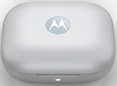 سماعة أذن لاسلكية موتورولا ، بلوتوث 5.3 ، إلغاء الضوضاء النشط ، أزرق جليدي ، XT2443-1