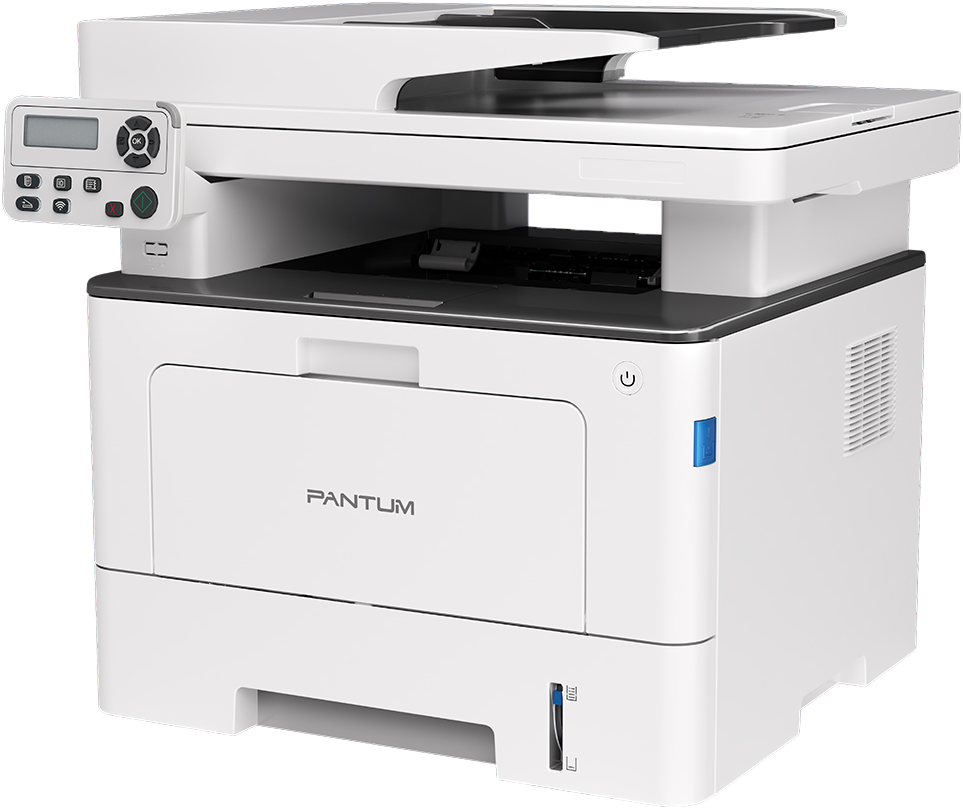 طابعة ليزرجيت بانتوم ، متعددة الوظائف ، طباعة ومسح ضوئي ونسخ و تغذية تلقائية، أحادية اللون ، طباعة على الوجهين ، واي فاي ، usb ، إيثرنت ، أبيض ، BM5100ADW