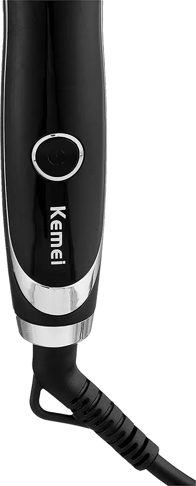 فرشاة فرد الشعر الكهربائية من كيمي، شاشة رقمية، أسود، KM 1320