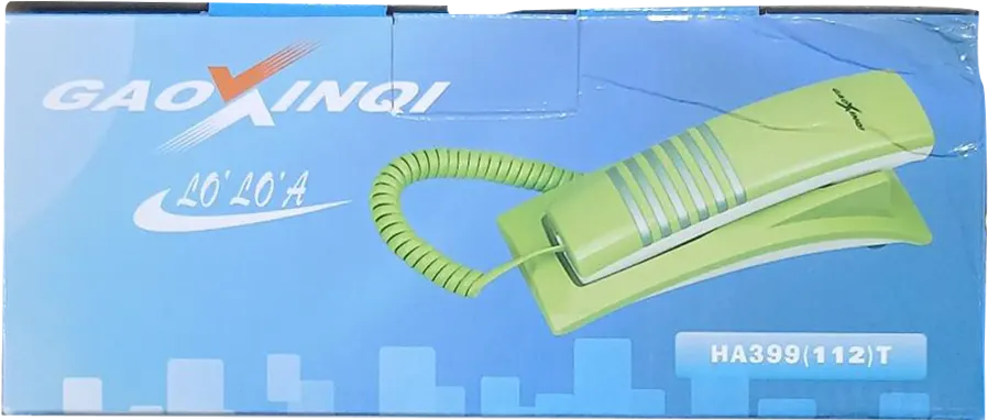 Gaoxinqi Corded Landline Telephone Without Display, Multi-Color, HA399(112)T