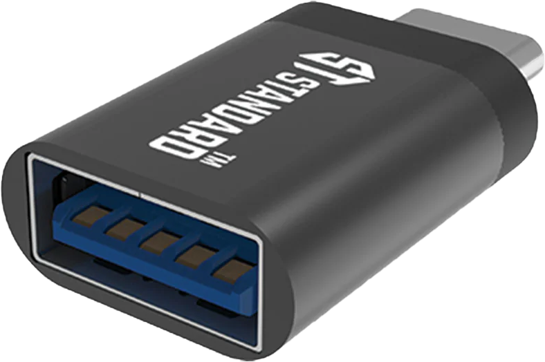 محول otg من ستاندرد ، من usb 3 الى type-c ، أسود ، ST-9130T