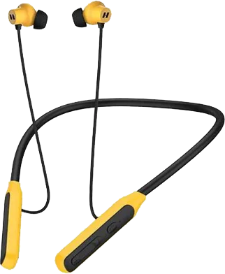 سماعة أذن لاسلكية Neckband من هاينو تيكو ، بلوتوث 5.3 ، أسود*أصفر ، HN 41