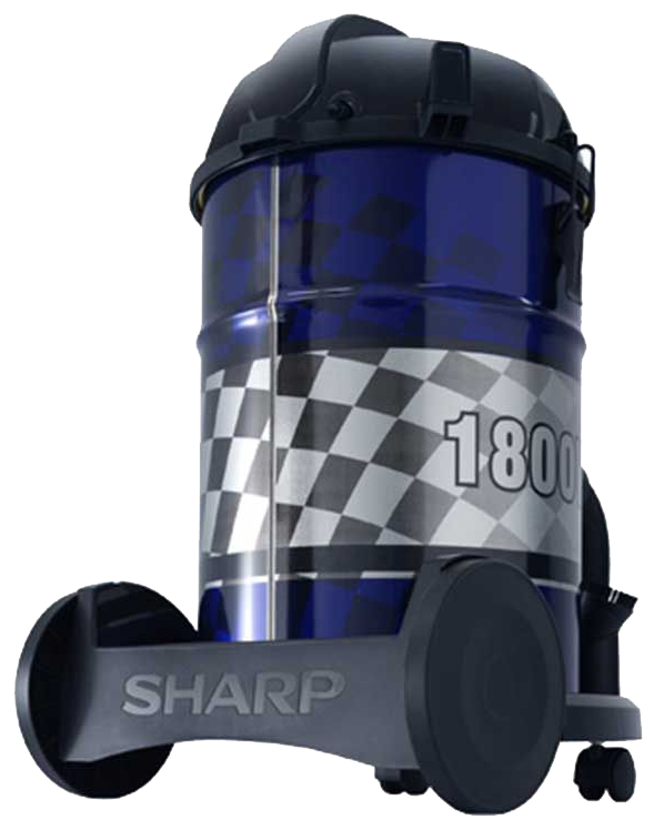 مكنسة كهربائية برميل شارب ، 1800 وات ، 20 لتر ، مزودة بفلتر قماش ، أزرق ، EC-CA1820-X