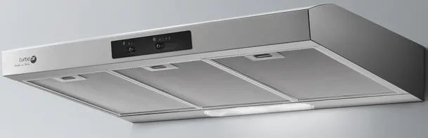 شفاط بلت ان مسطح موران لوكس من تربو اير ،80 سم ، 3 سرعات ، استانلس ستيل ، LUX IX-F-80