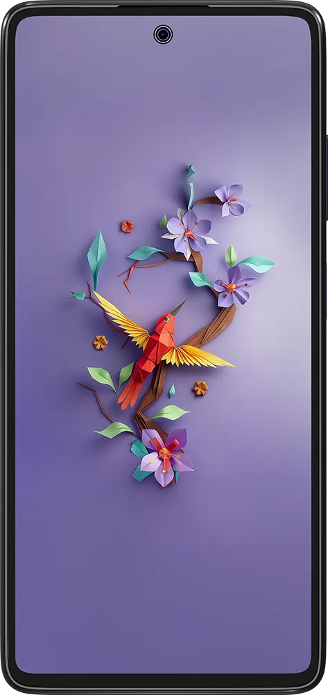 موبايل اتش ام دي كريست ماكس ثنائي الشريحة، ذاكرة داخلية 256 جيجابايت، رامات 8 جيجابايت، شبكة الجيل الخامس، بنفسجي عميق