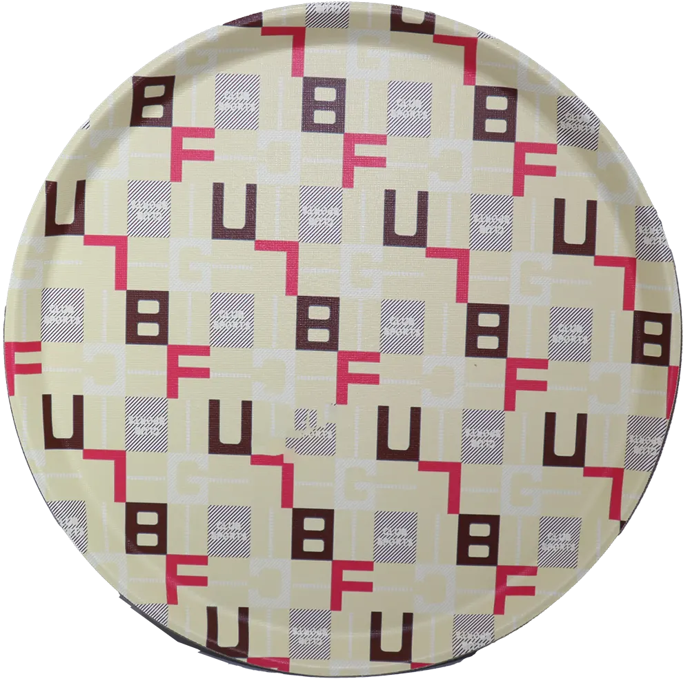 صينية بلاستيك رابر جلد، مقاس 30، اشكال متنوعة، موديل 11-107