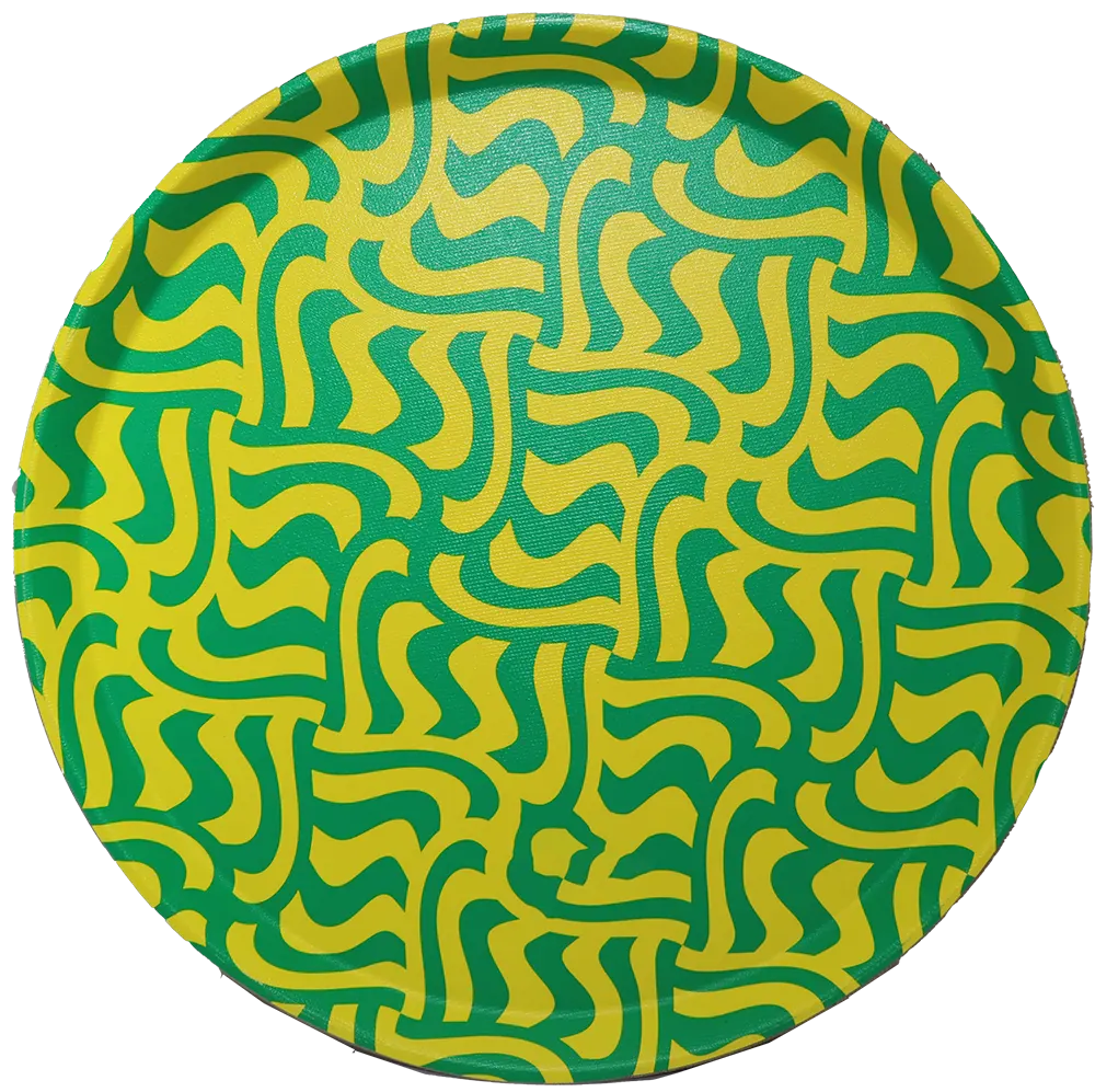 صينية بلاستيك رابر جلد، مقاس 30، اشكال متنوعة، موديل 11-108