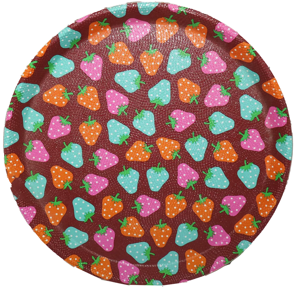 صينية بلاستيك رابر جلد، مقاس 30، اشكال متنوعة، موديل 11-106