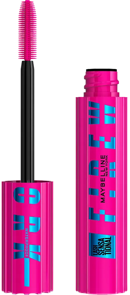 مسكرا ميبلين لاش سينسيشينال فاير ورك، اسود