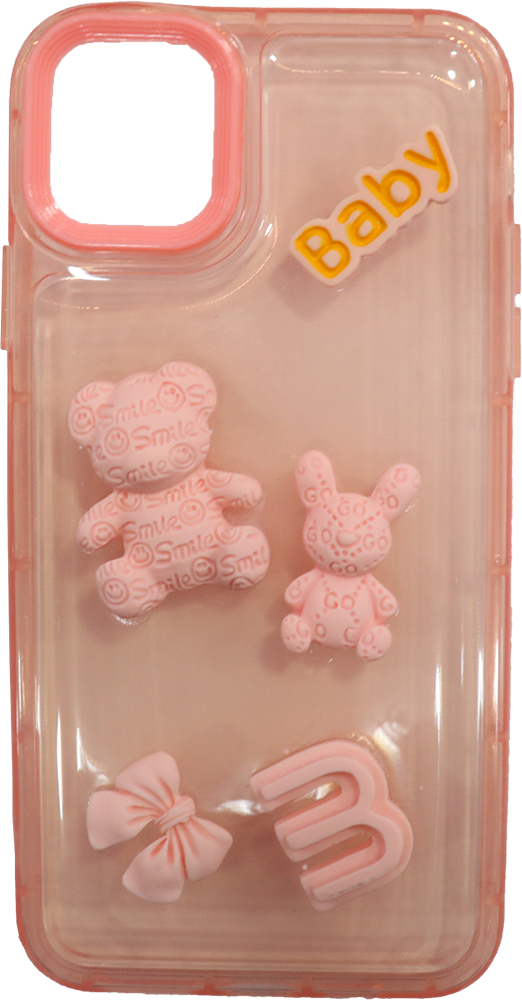 جراب ظهر بيبي كلاسيك ، لهاتف ايفون 14 برو ماكس ، متعدد الألوان